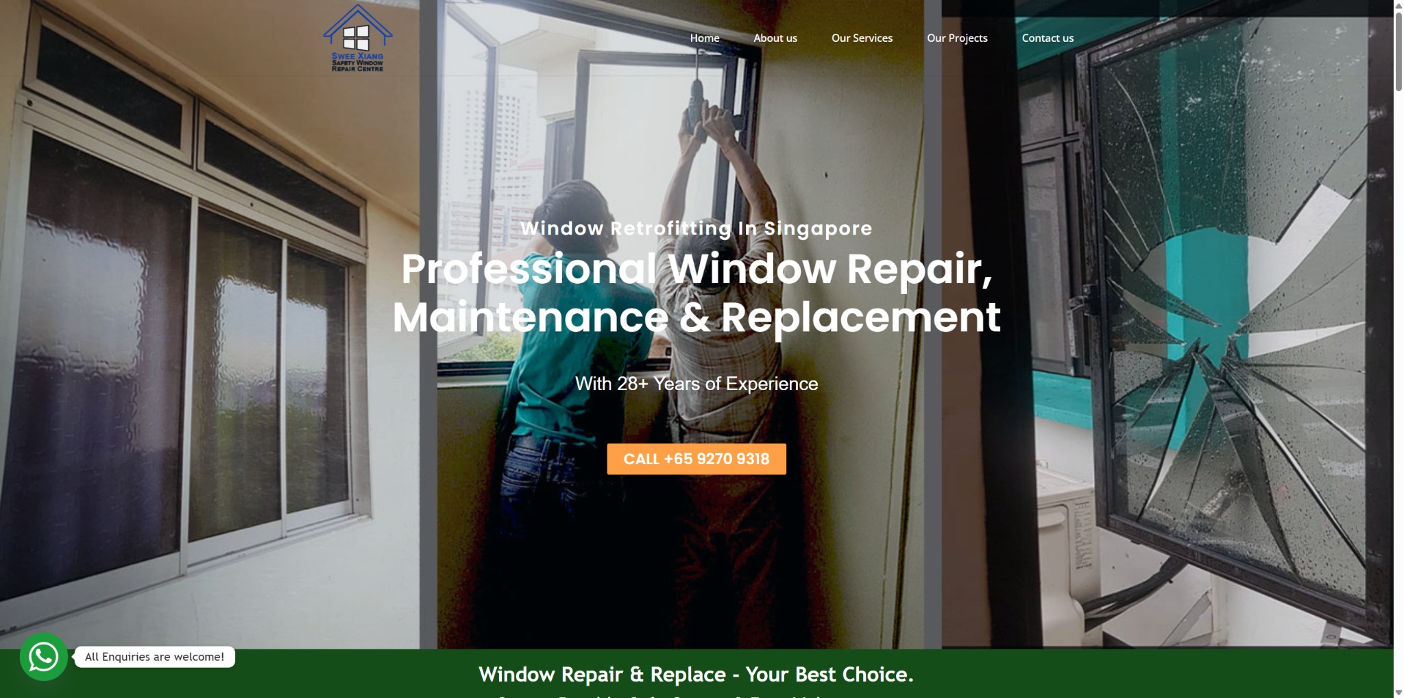 Window Repair & Replacement Services